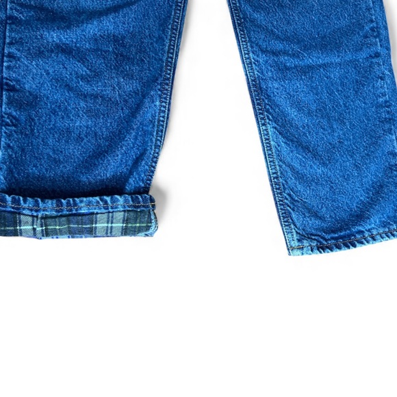 Men’s Jeans Carhartt Flannel Lined Relaxed Rugged Outdoors Made up in USA 36x30 - Picture 5 of 11